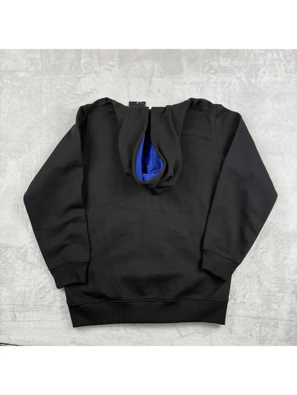 Y2K 2010 Tapout Full Zip Hoodie Black Blue Graphic MMA Y2K Sz M Metal Skate NWT - Picture 2 of 7